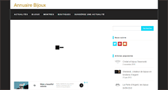 Desktop Screenshot of annuaire-bijoux.com